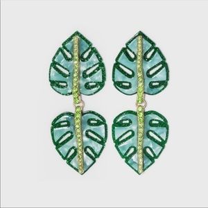 Sugarfix Baublebar Monstera Earrings